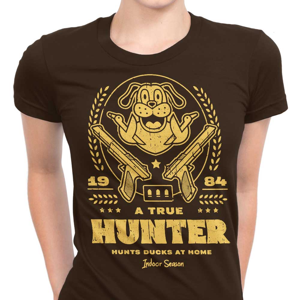 A True Hunter Women's Apparel - Adult & Kids T-Shirts, Sweatshirts & Hoodies apparel design preview 1