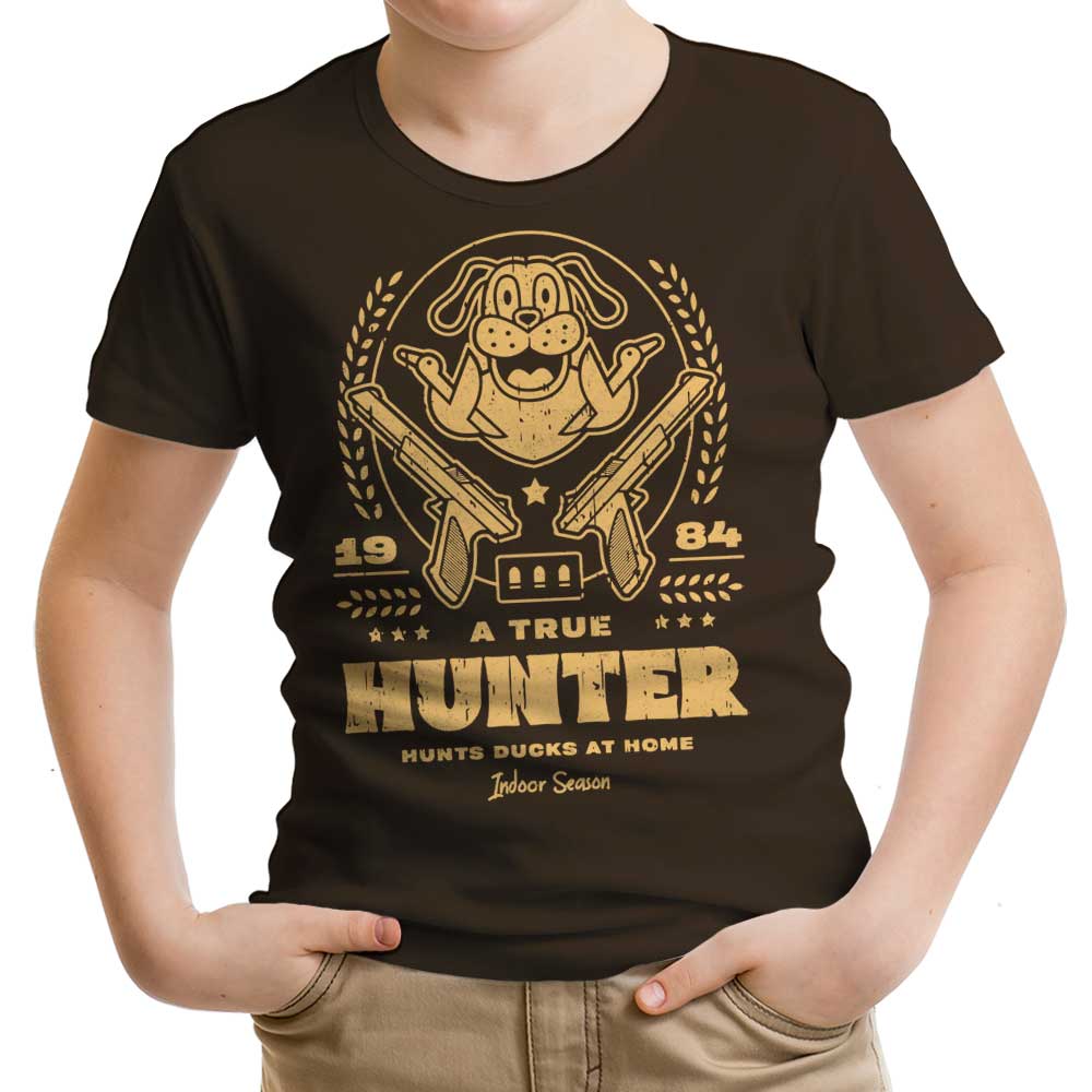 A True Hunter Youth Apparel - Adult & Kids T-Shirts, Sweatshirts & Hoodies apparel design preview 1
