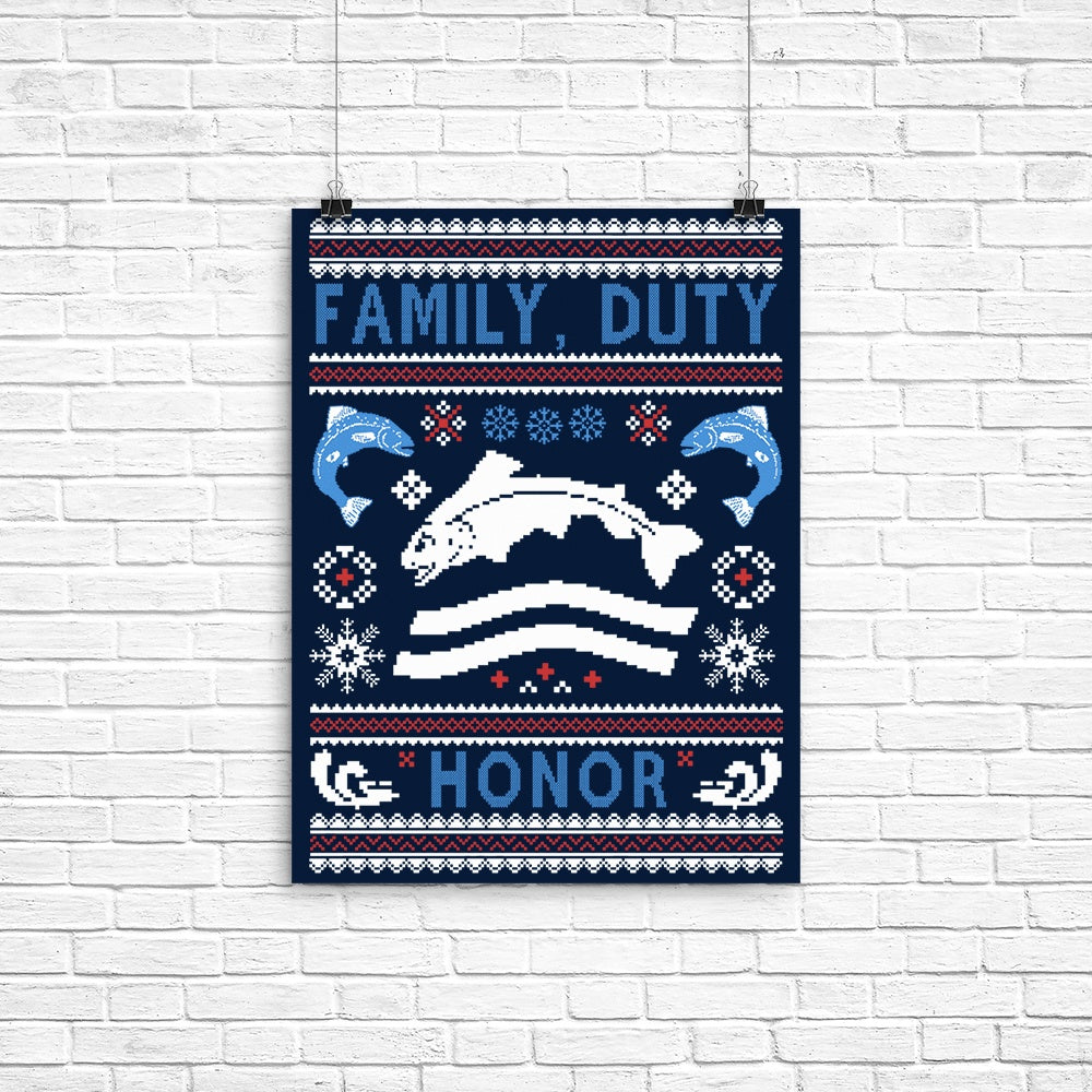 A Tully Christmas Poster - Adult & Kids T-Shirts, Sweatshirts & Hoodies apparel design preview 1