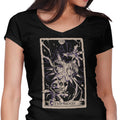 A Twisted Fate Women's V-Neck - Adult & Kids T-Shirts, Sweatshirts & Hoodies apparel design preview 1