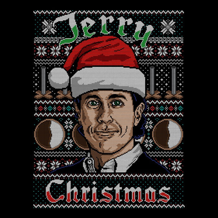 A Very Jerry Christmas - Adult & Kids T-Shirts, Sweatshirts & Hoodies apparel design preview 2