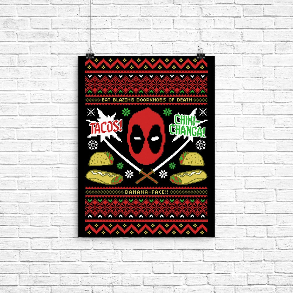 A Very Mercy Christmas Poster - Adult & Kids T-Shirts, Sweatshirts & Hoodies apparel design preview 1