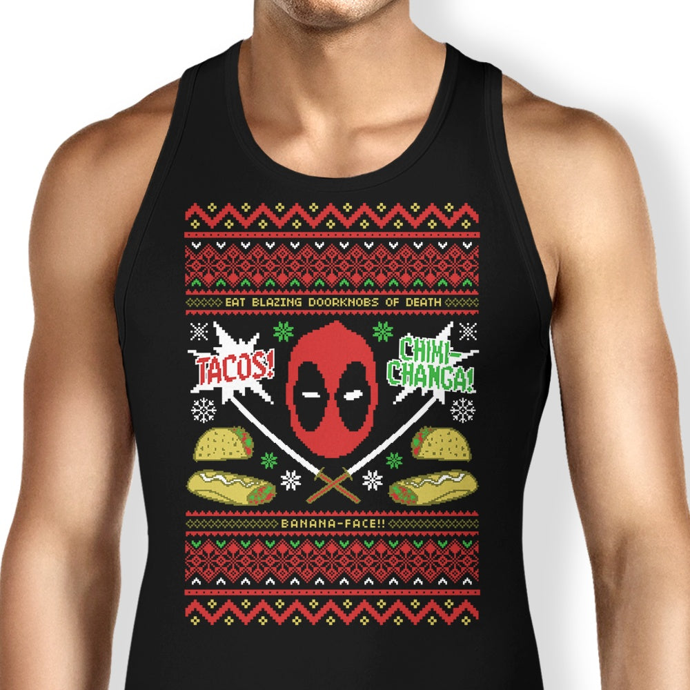 A Very Mercy Christmas Tank Top - Adult & Kids T-Shirts, Sweatshirts & Hoodies apparel design preview 1