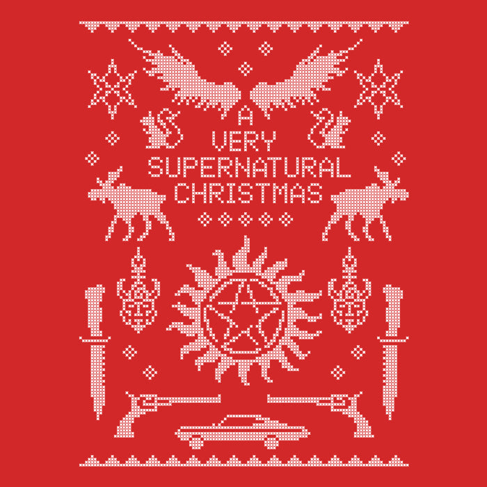 A Very SPN Sweater Tank Top - Adult & Kids T-Shirts, Sweatshirts & Hoodies apparel design preview 2