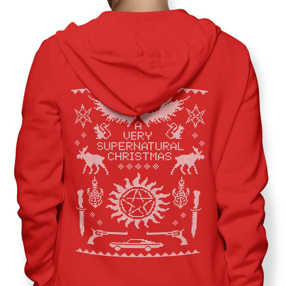 A Very SPN Sweater - Adult & Kids T-Shirts, Sweatshirts & Hoodies apparel design preview 1