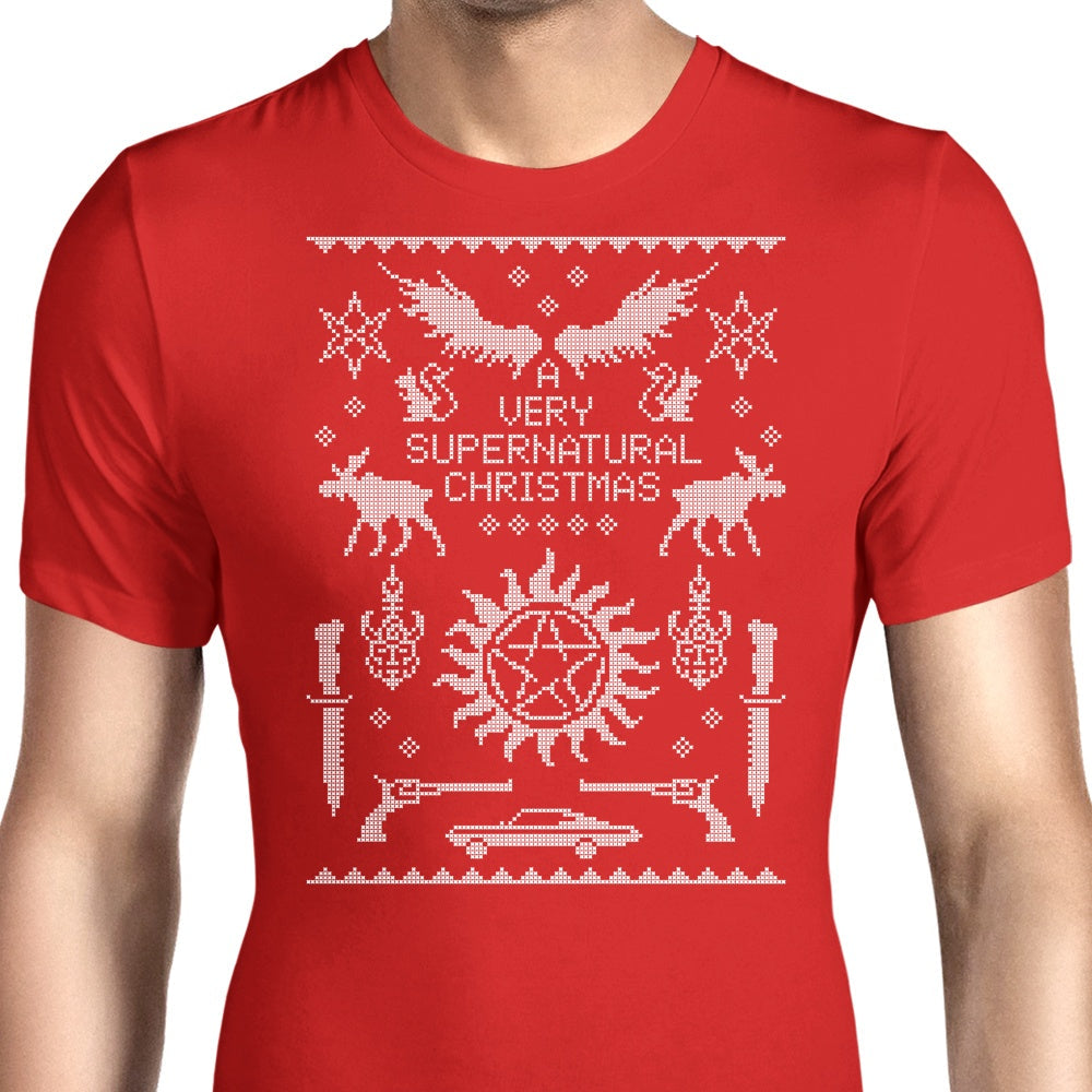 A Very SPN Sweater Men's Apparel - Adult & Kids T-Shirts, Sweatshirts & Hoodies apparel design preview 1