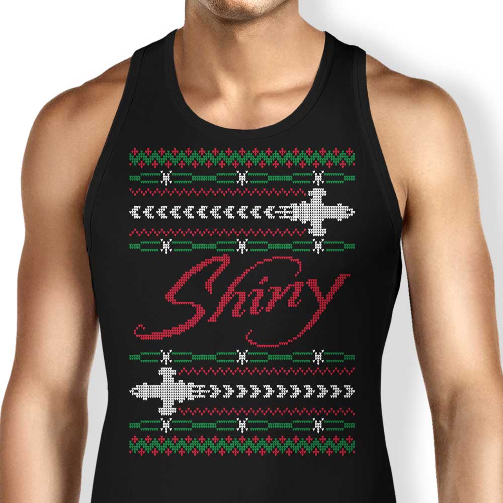 A Very Shiny Christmas Tank Top - Adult & Kids T-Shirts, Sweatshirts & Hoodies apparel design preview 1