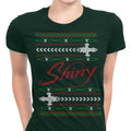 A Very Shiny Christmas Women's Apparel - Adult & Kids T-Shirts, Sweatshirts & Hoodies apparel design preview 1