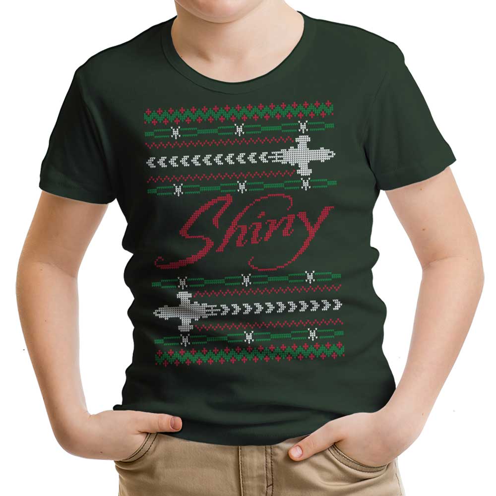 A Very Shiny Christmas Youth Apparel - Adult & Kids T-Shirts, Sweatshirts & Hoodies apparel design preview 1