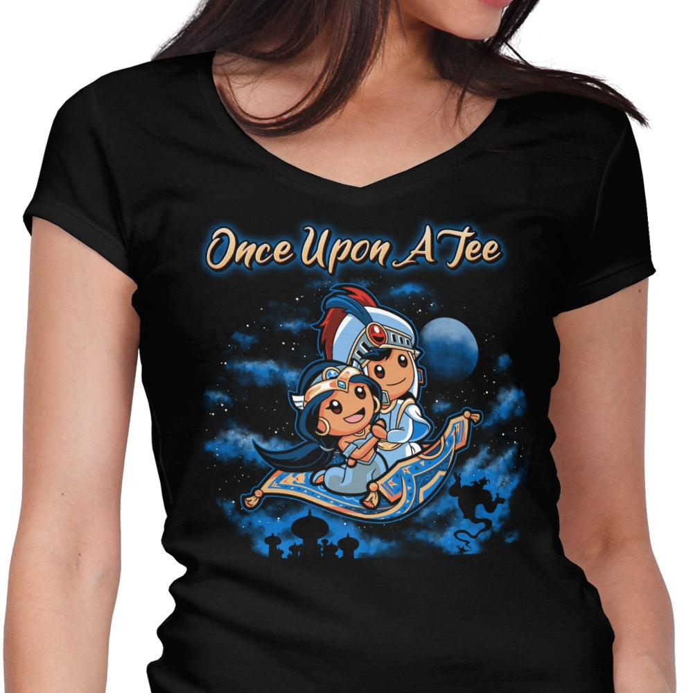 A Whole New Teerion Women's V-Neck - Adult & Kids T-Shirts, Sweatshirts & Hoodies apparel design preview 1