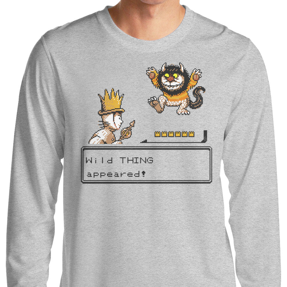 A Wild Thing Appeared - Adult & Kids T-Shirts, Sweatshirts & Hoodies apparel design preview 1