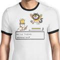 A Wild Thing Appeared Ringer - Adult & Kids T-Shirts, Sweatshirts & Hoodies apparel design preview 1