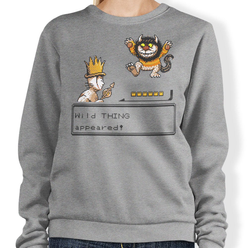 A Wild Thing Appeared - Adult & Kids T-Shirts, Sweatshirts & Hoodies apparel design preview 1