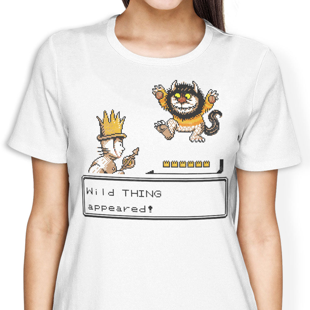 A Wild Thing Appeared Women's Apparel - Adult & Kids T-Shirts, Sweatshirts & Hoodies apparel design preview 2