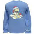 Girlie Girl Originals Christmas Puppy - Adult & Kids T-Shirts, Sweatshirts & Hoodies apparel design preview 1