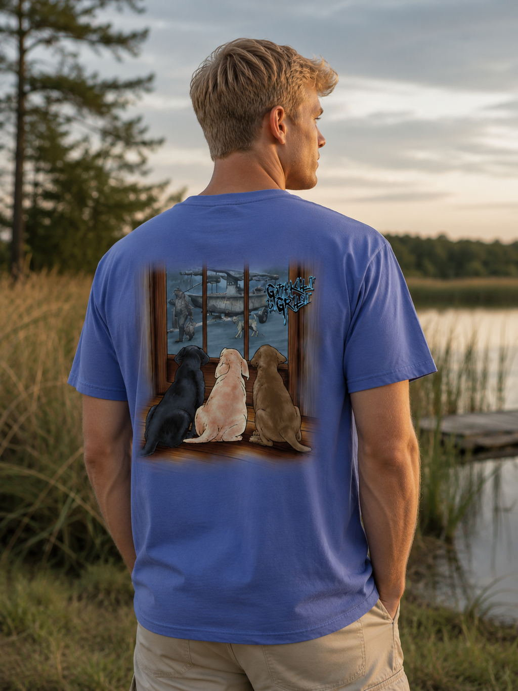 SALE Gotta Kill It To Grill Duck Hunt Puppies - Adult & Kids T-Shirts, Sweatshirts & Hoodies apparel design preview 1