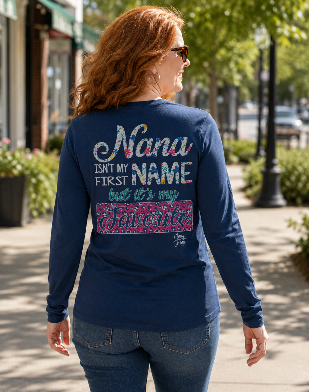 SALE Sassy Frass Nana Isn't my First Name but it's - Adult & Kids T-Shirts, Sweatshirts & Hoodies apparel design preview 1