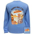Girlie Girl Originals Happy Fall Y'all Pumpkin Scene - Adult & Kids T-Shirts, Sweatshirts & Hoodies apparel design preview 1
