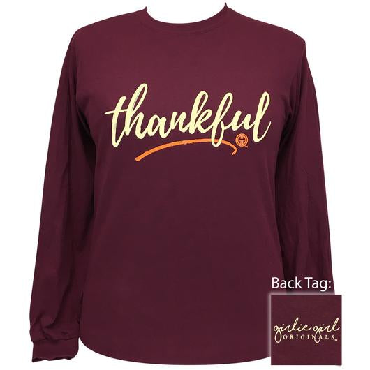 Girlie Girl Originals Thankful Fall - Adult & Kids T-Shirts, Sweatshirts & Hoodies apparel design preview 1