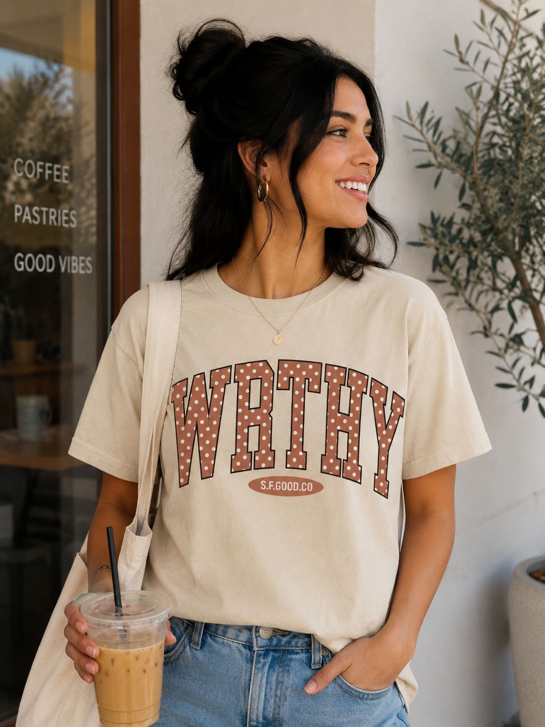 Simply Southern S4G Worthy Mineral Washed - Adult & Kids T-Shirts, Sweatshirts & Hoodies apparel design preview 1