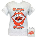 Girlie Girl Originals Preppy Oklahoma OSU Lips - Adult & Kids T-Shirts, Sweatshirts & Hoodies apparel design preview 1