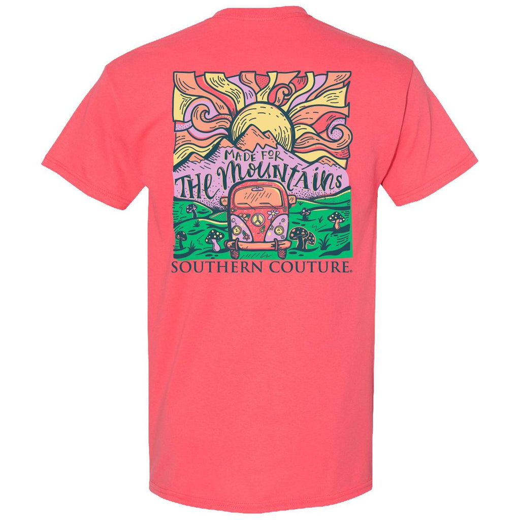 Southern Couture Classic Made For the Mountains - Adult & Kids T-Shirts, Sweatshirts & Hoodies apparel design preview 1