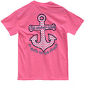 SALE Bjaxx Anchor Holds Chevron Pink Christian Girlie - Adult & Kids T-Shirts, Sweatshirts & Hoodies apparel design preview 1