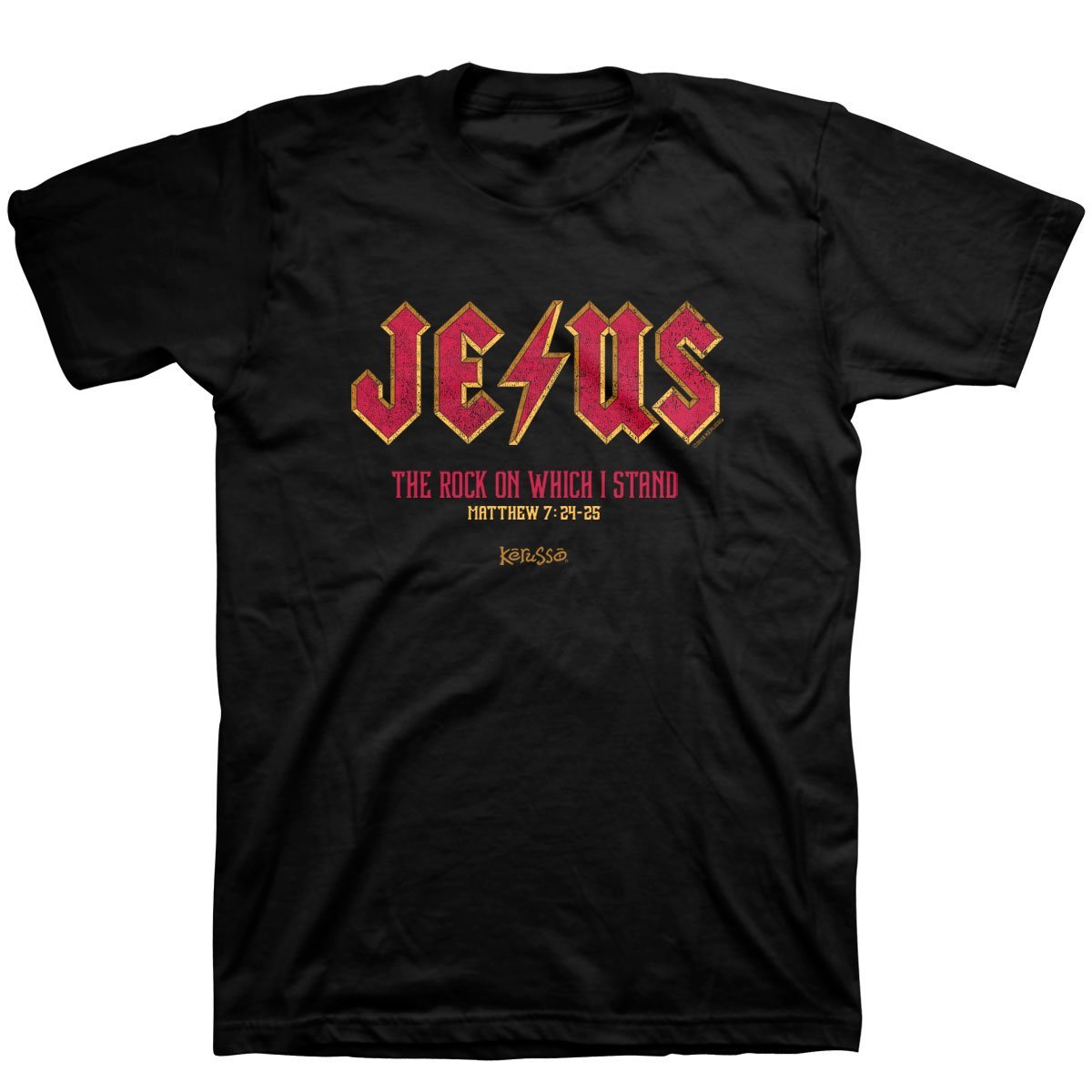 Kerusso Jesus the Rock on which I Stand Christian - Adult & Kids T-Shirts, Sweatshirts & Hoodies apparel design preview 1