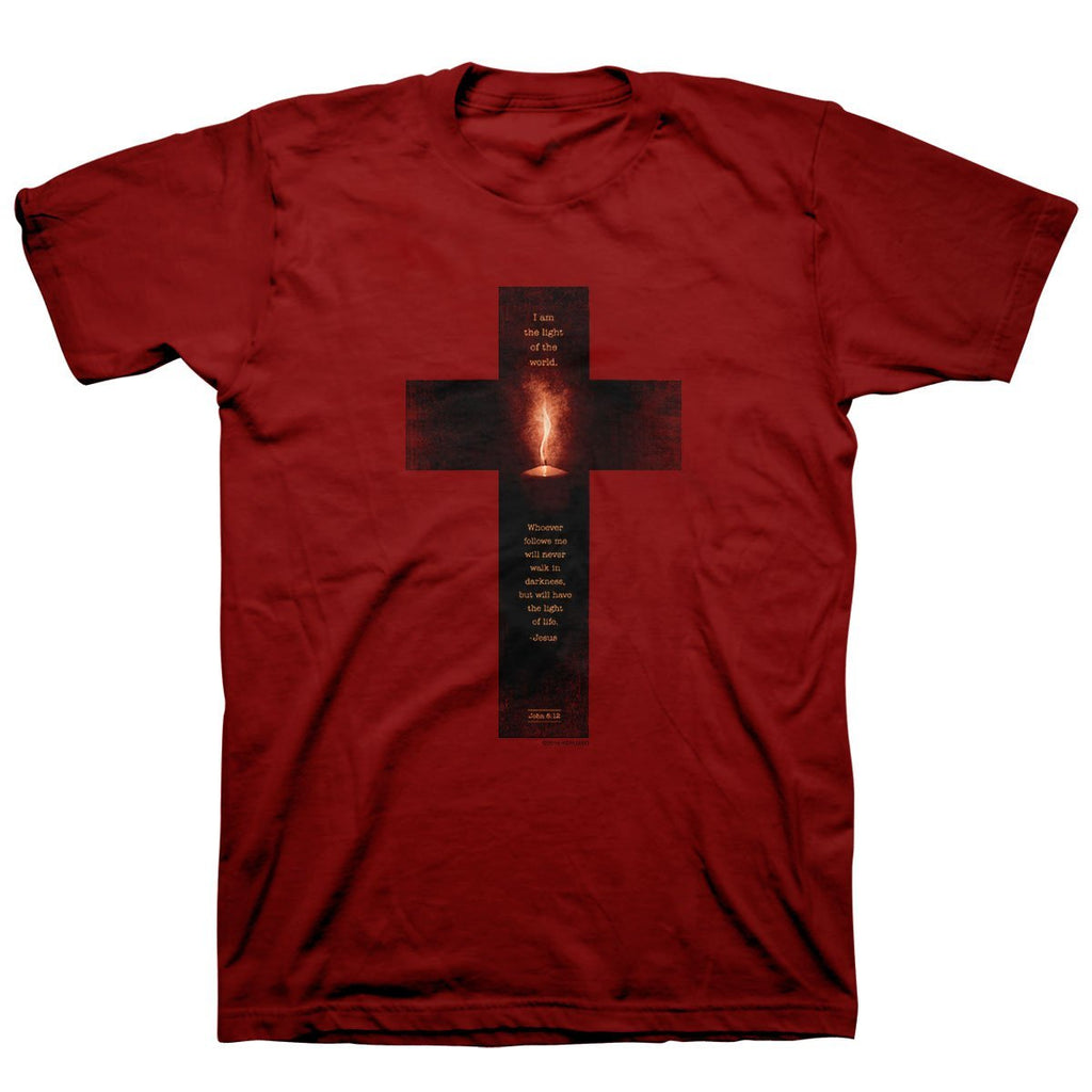 Kerusso Light of the World Cross Christian Unisex - Adult & Kids T-Shirts, Sweatshirts & Hoodies apparel design preview 2