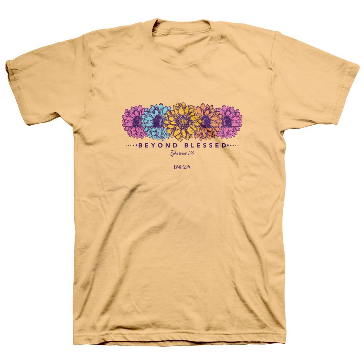 Cherished Girl Kerusso Beyond Blessed Daisies Girlie - Adult & Kids T-Shirts, Sweatshirts & Hoodies apparel design preview 2