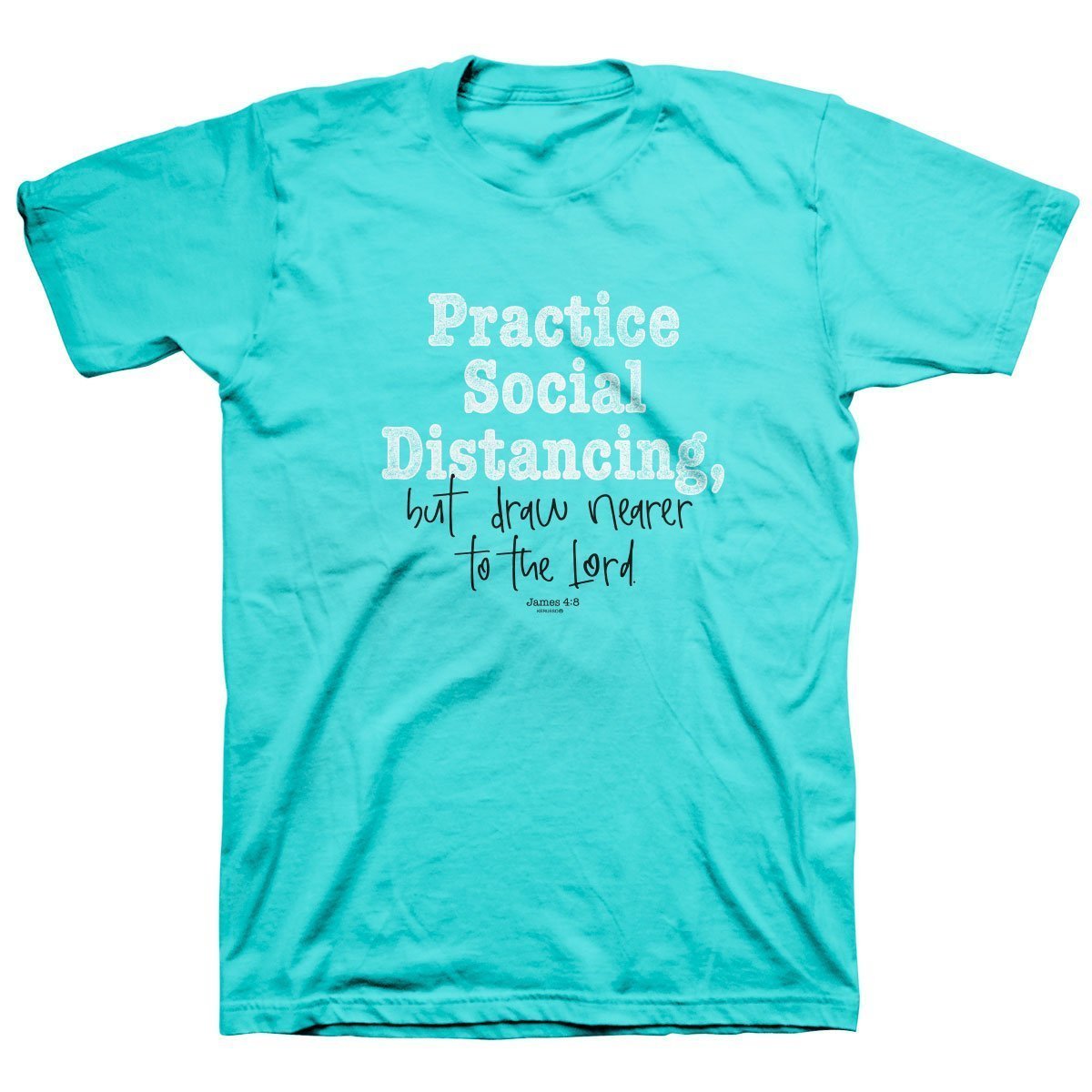 Kerusso Practice Social Distancing but Draw Nearer to - Adult & Kids T-Shirts, Sweatshirts & Hoodies apparel design preview 1