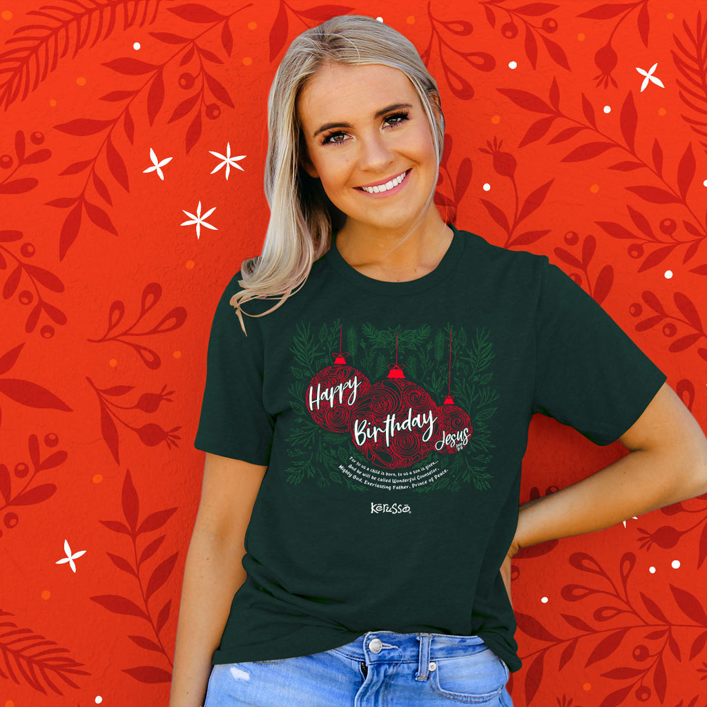 Kerusso Christian Christmas Ornaments - Adult & Kids T-Shirts, Sweatshirts & Hoodies apparel design preview 2