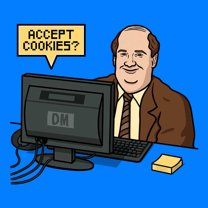 Accept Cookies Men's Apparel - Adult & Kids T-Shirts, Sweatshirts & Hoodies apparel design preview 2