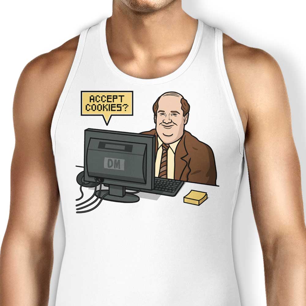 Accept Cookies Tank Top - Adult & Kids T-Shirts, Sweatshirts & Hoodies apparel design preview 1