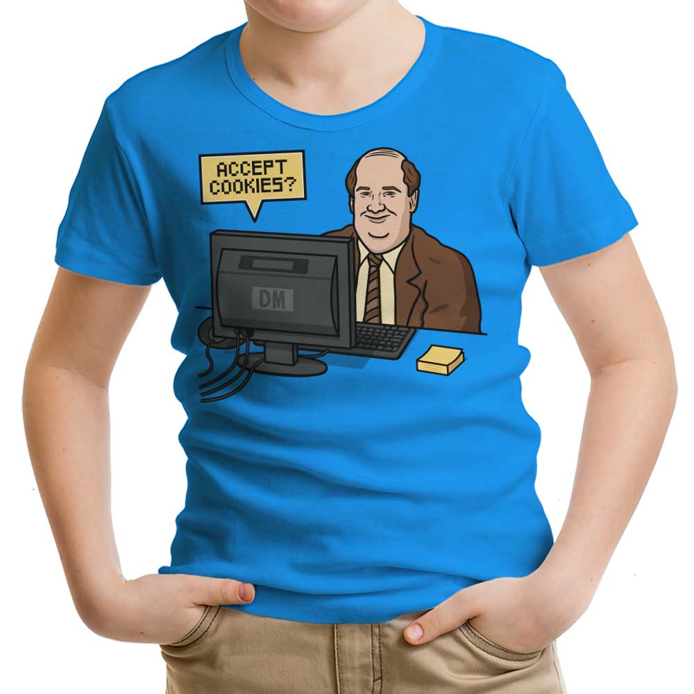 Accept Cookies Youth Apparel - Adult & Kids T-Shirts, Sweatshirts & Hoodies apparel design preview 1