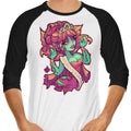 Accidents Happen 3/4 Sleeve Raglan - Adult & Kids T-Shirts, Sweatshirts & Hoodies apparel design preview 1