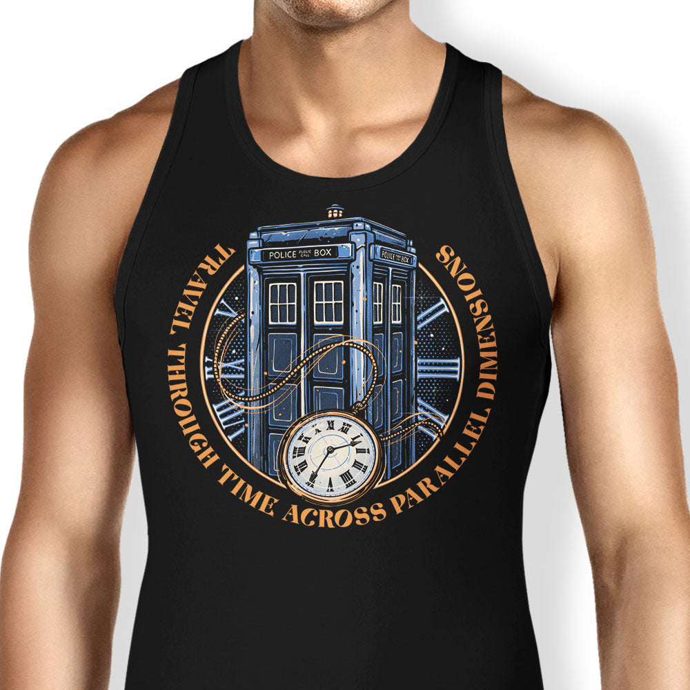 Across Parallel Dimensions Tank Top - Adult & Kids T-Shirts, Sweatshirts & Hoodies apparel design preview 1