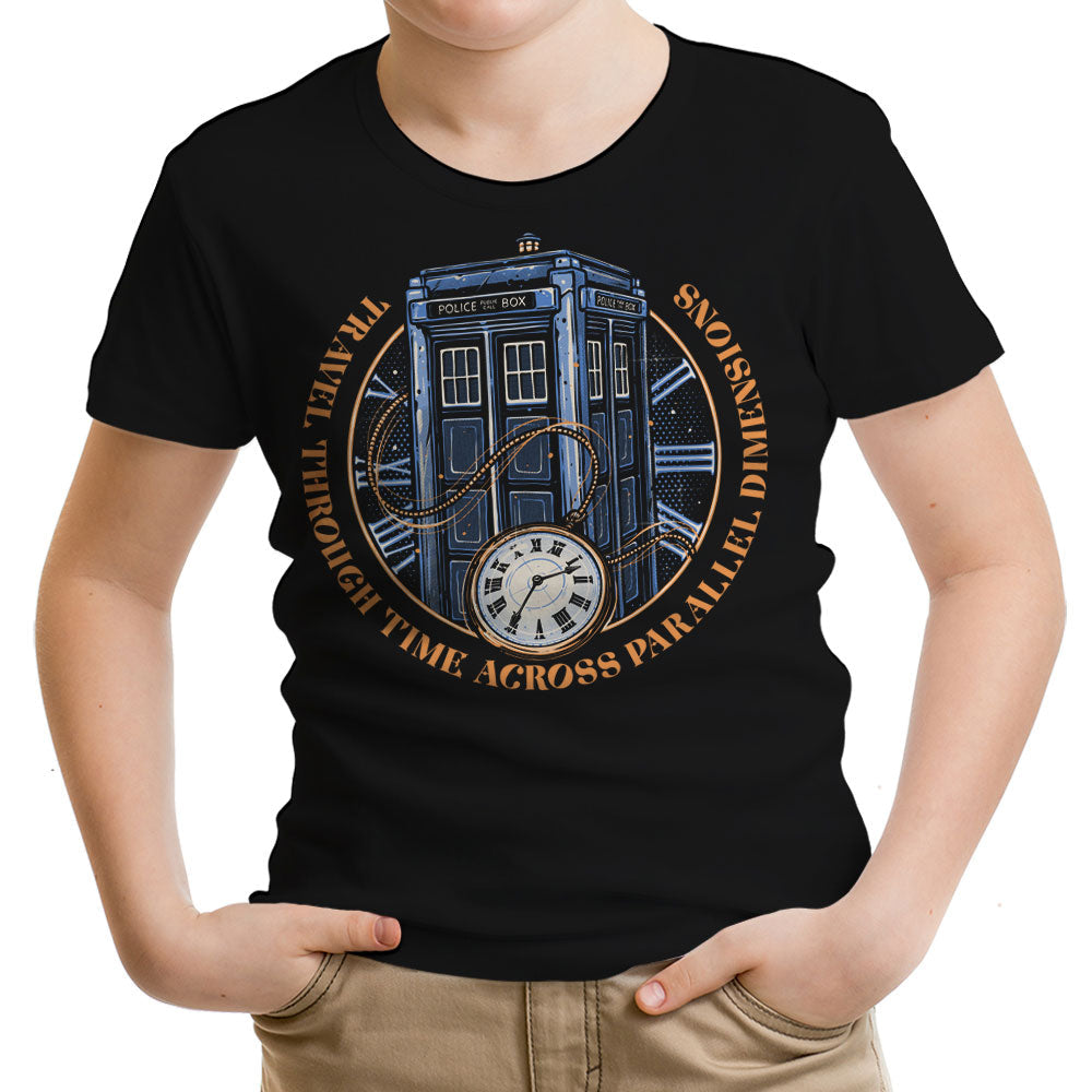 Across Parallel Dimensions Youth Apparel - Adult & Kids T-Shirts, Sweatshirts & Hoodies apparel design preview 1