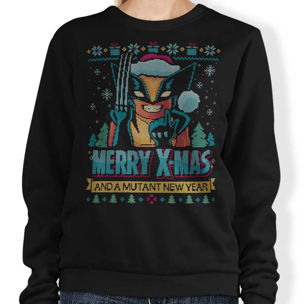 Adamantium Xmas - Adult & Kids T-Shirts, Sweatshirts & Hoodies apparel design preview 1