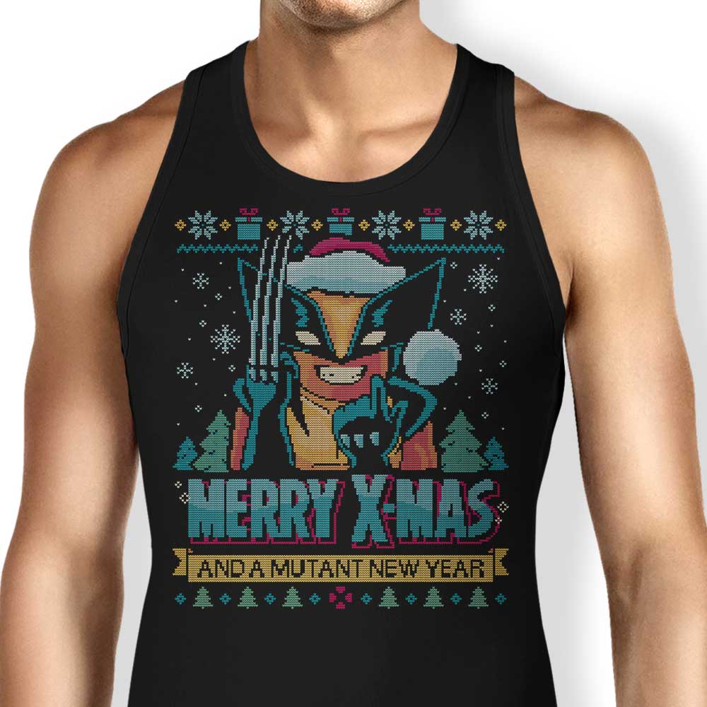 Adamantium Xmas Tank Top - Adult & Kids T-Shirts, Sweatshirts & Hoodies apparel design preview 1