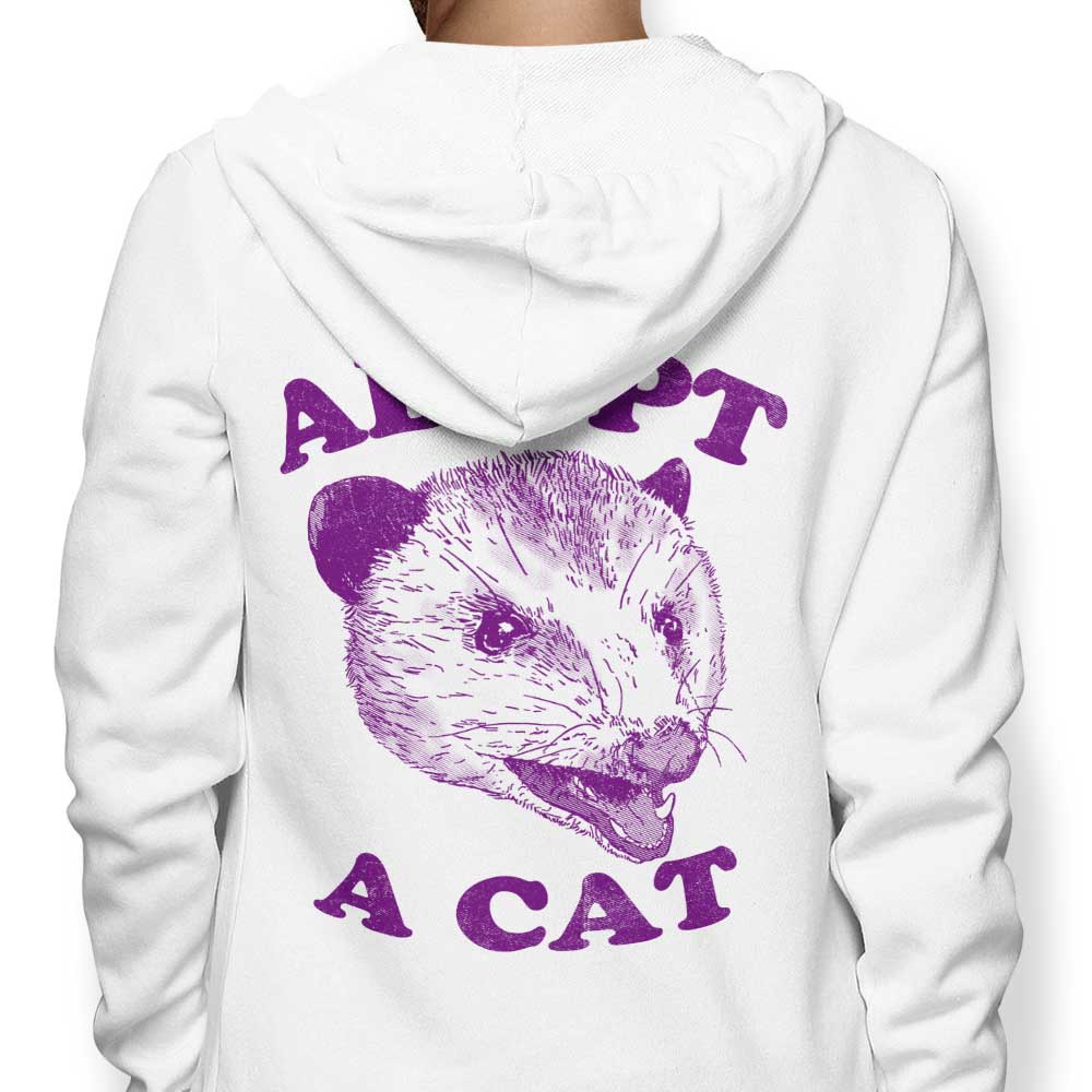 Adopt a Cat - Adult & Kids T-Shirts, Sweatshirts & Hoodies apparel design preview 1