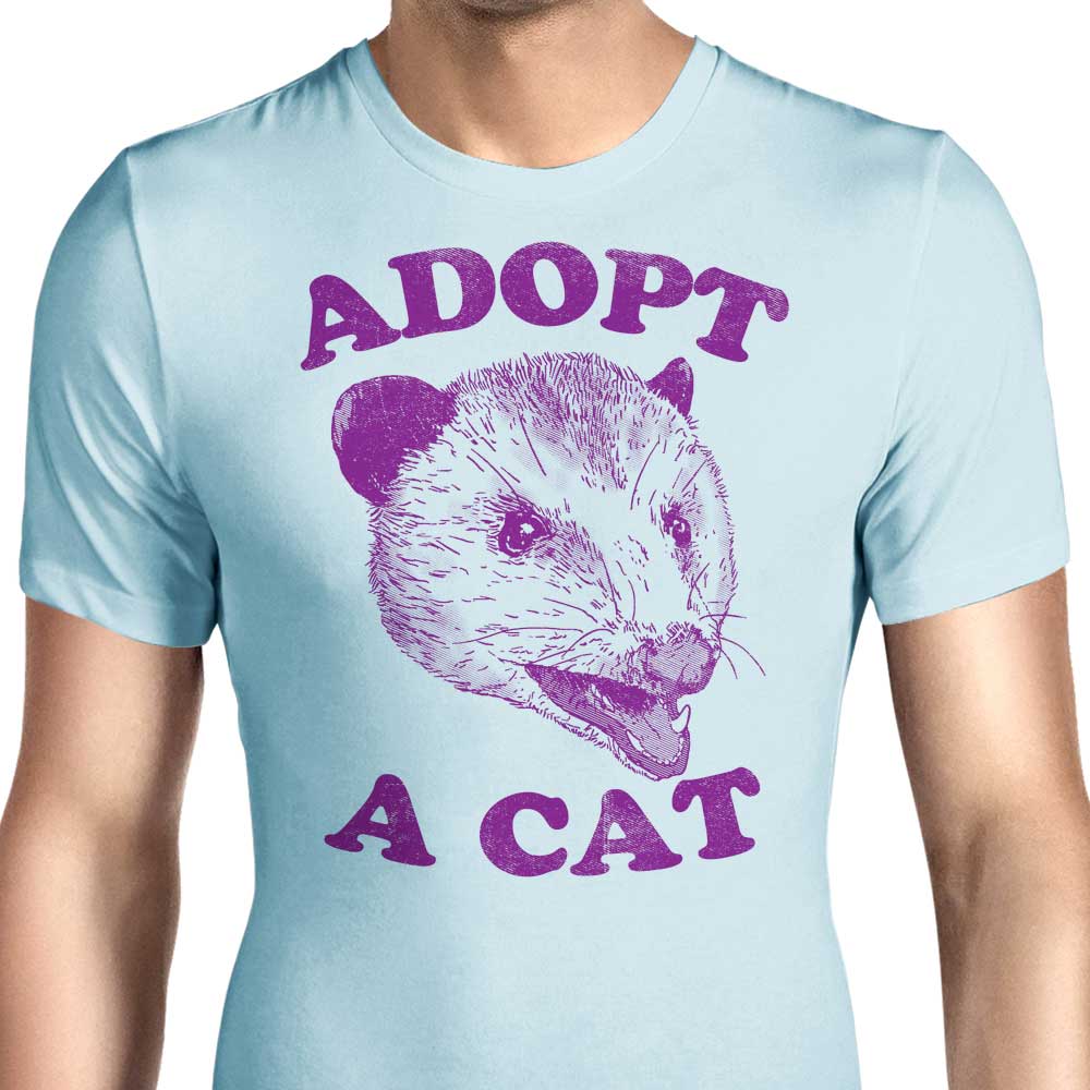 Adopt a Cat Men's Apparel - Adult & Kids T-Shirts, Sweatshirts & Hoodies apparel design preview 1
