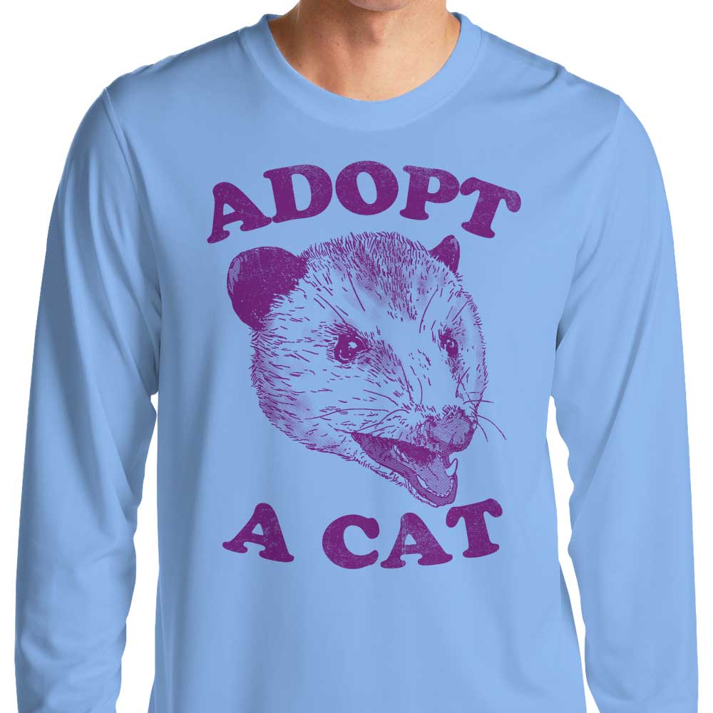 Adopt a Cat - Adult & Kids T-Shirts, Sweatshirts & Hoodies apparel design preview 1