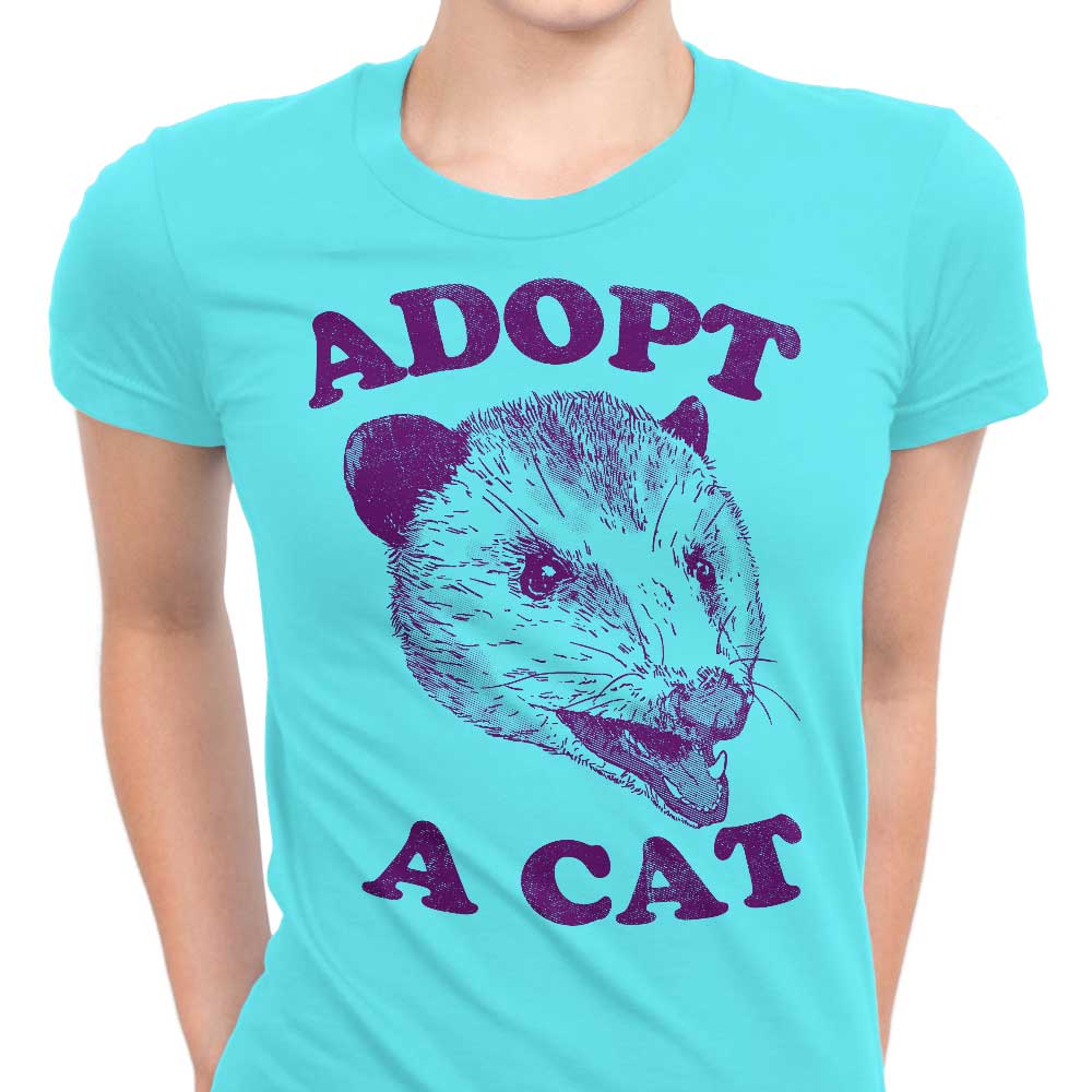 Adopt a Cat Women's Apparel - Adult & Kids T-Shirts, Sweatshirts & Hoodies apparel design preview 1
