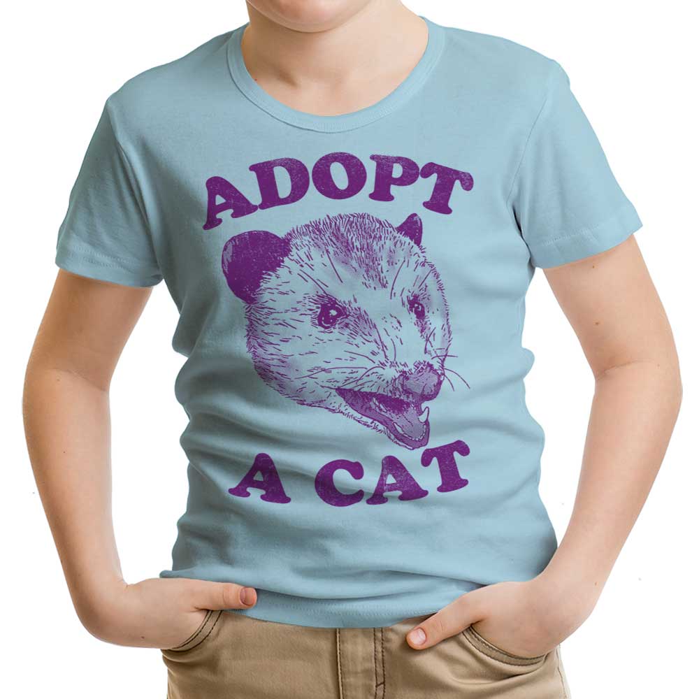 Adopt a Cat Youth Apparel - Adult & Kids T-Shirts, Sweatshirts & Hoodies apparel design preview 1