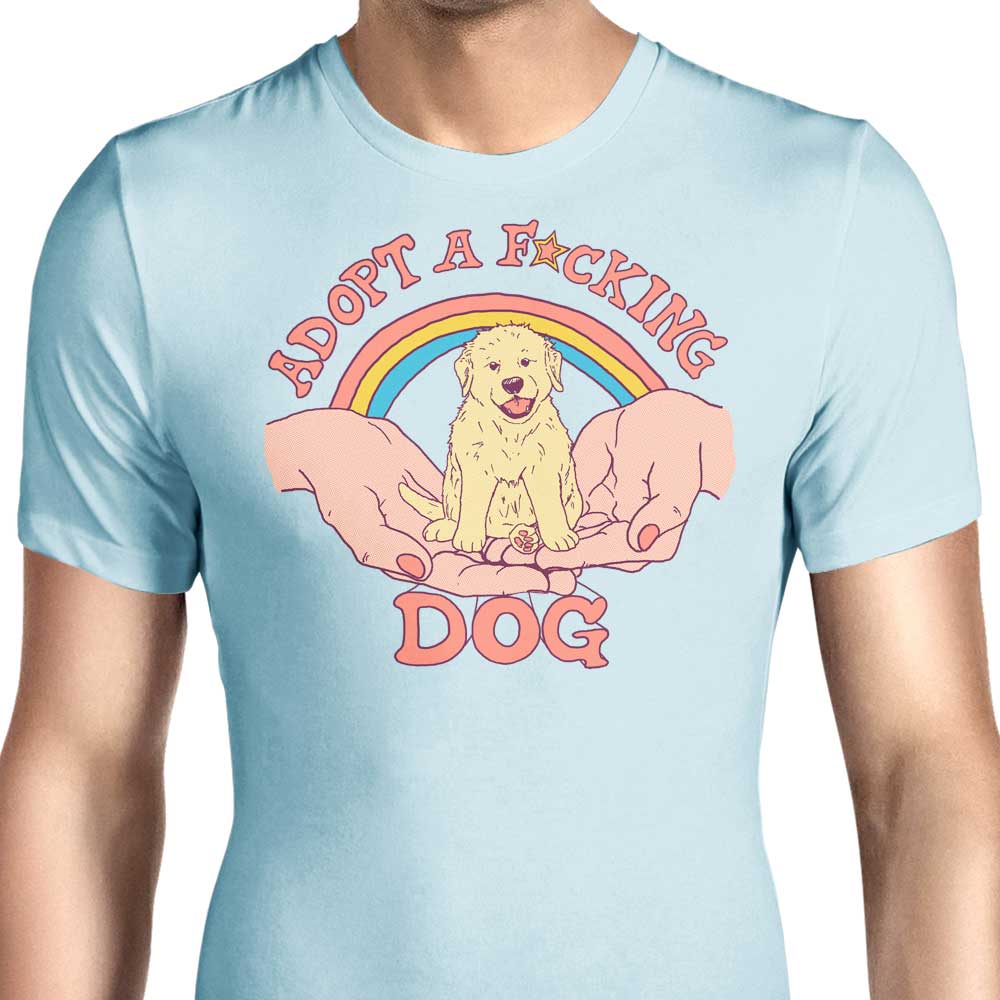 Adopt a Dog Men's Apparel - Adult & Kids T-Shirts, Sweatshirts & Hoodies apparel design preview 1