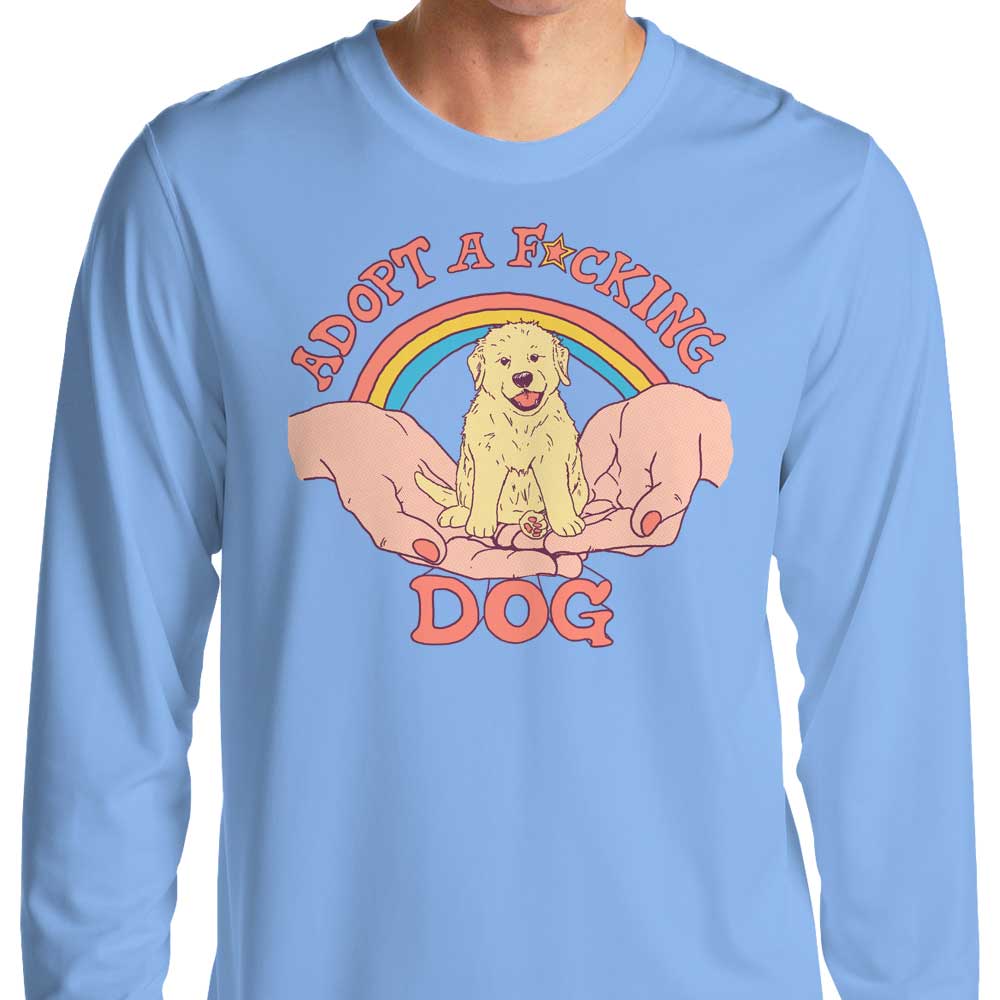 Adopt a Dog - Adult & Kids T-Shirts, Sweatshirts & Hoodies apparel design preview 1
