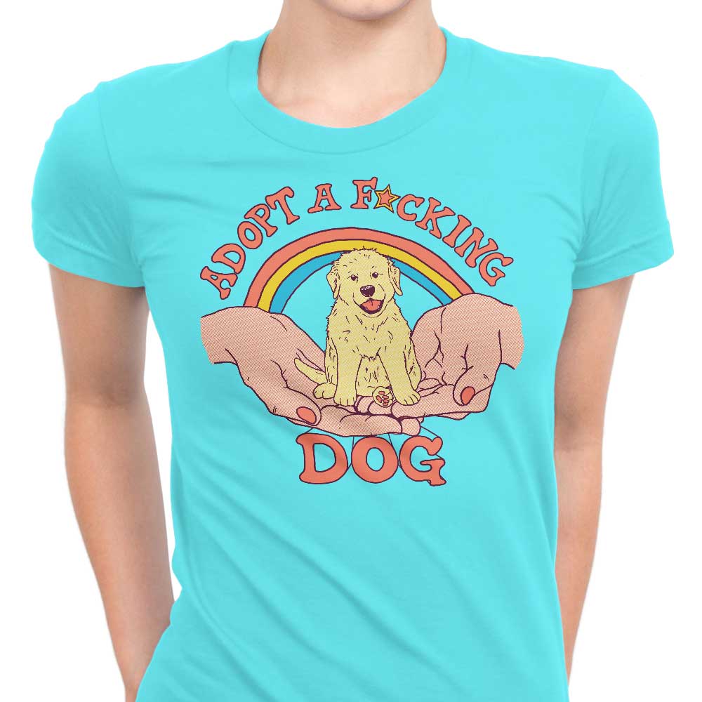 Adopt a Dog Women's Apparel - Adult & Kids T-Shirts, Sweatshirts & Hoodies apparel design preview 1