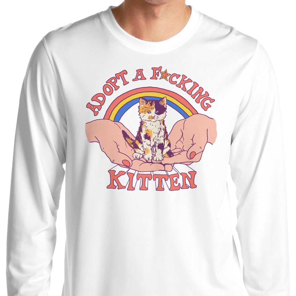 Adopt a Kitten - Adult & Kids T-Shirts, Sweatshirts & Hoodies apparel design preview 1