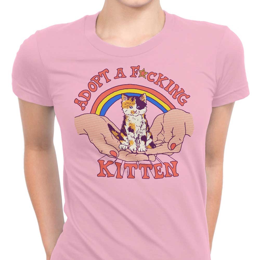 Adopt a Kitten Women's Apparel - Adult & Kids T-Shirts, Sweatshirts & Hoodies apparel design preview 1